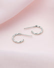petites créoles en argent sterling