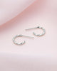 petites créoles en argent sterling