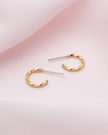 petites créoles en argent sterling