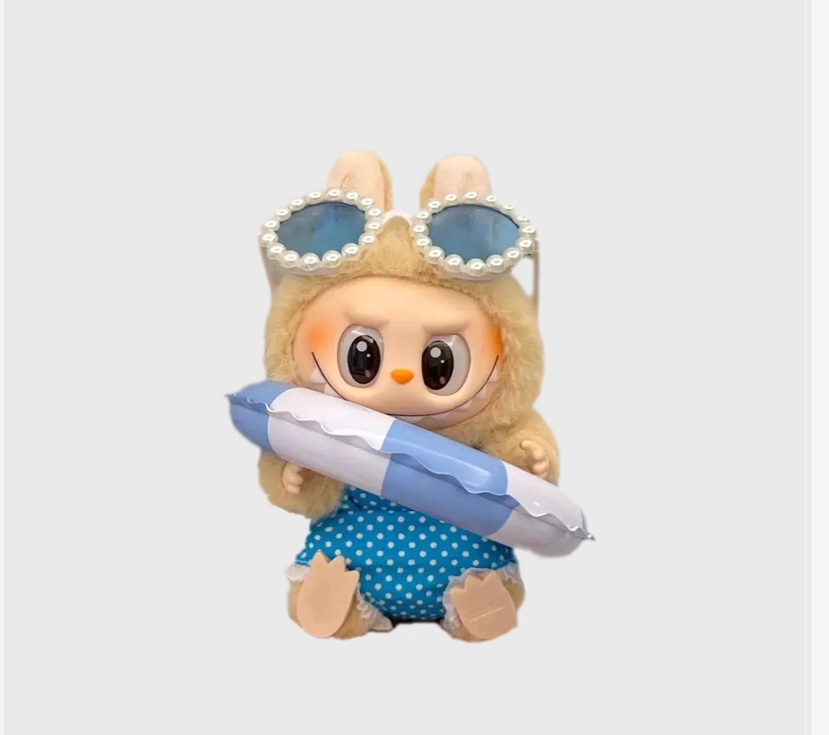 [pre order] Labubu – Blue Bikini Summer Outfit