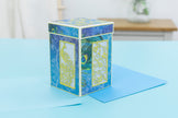 Graceful Plumes Luxury Linen Card Pack A4 