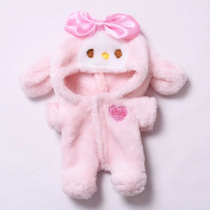 Labubu Doll Outfit – Soft Pink Pajamas [Pre order]