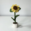 Standing Felt Sunflower