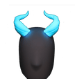 Hrar Magnetic Cosplay Orc Horns