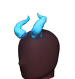 Hrar Magnetic Cosplay Orc Horns