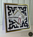 Jamie Rodgers Crafts - Best Wishes Sentiment Die Set