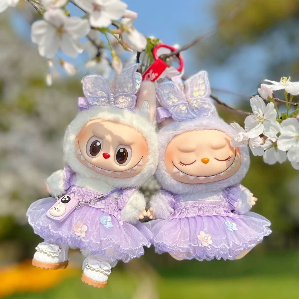 Labubu outfit- Purple Butterfly dress [Pre Order]