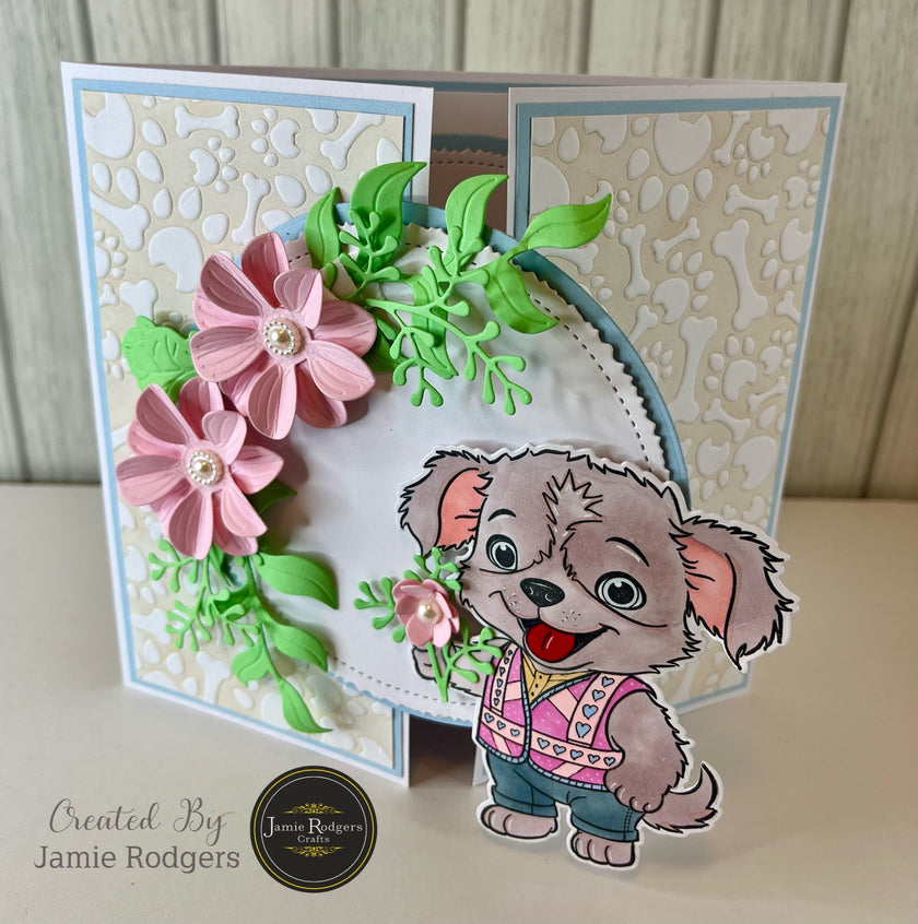 Jamie Rodgers Crafts - Hazardous Henry Die & Stamp Set