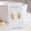 Della Leaf Earrings