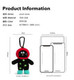 Polka dot Cat Bag charm [pre order]