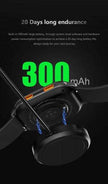 TUTT AMOLED Screen Smartwatch | Always-On Display | Health & Fitness Tracker | YOKO | IP68 Men & Women Smartwatch (Two Straps)