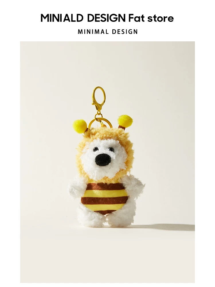 Bee Dog – Cute Pup Bag Charm [pre order]