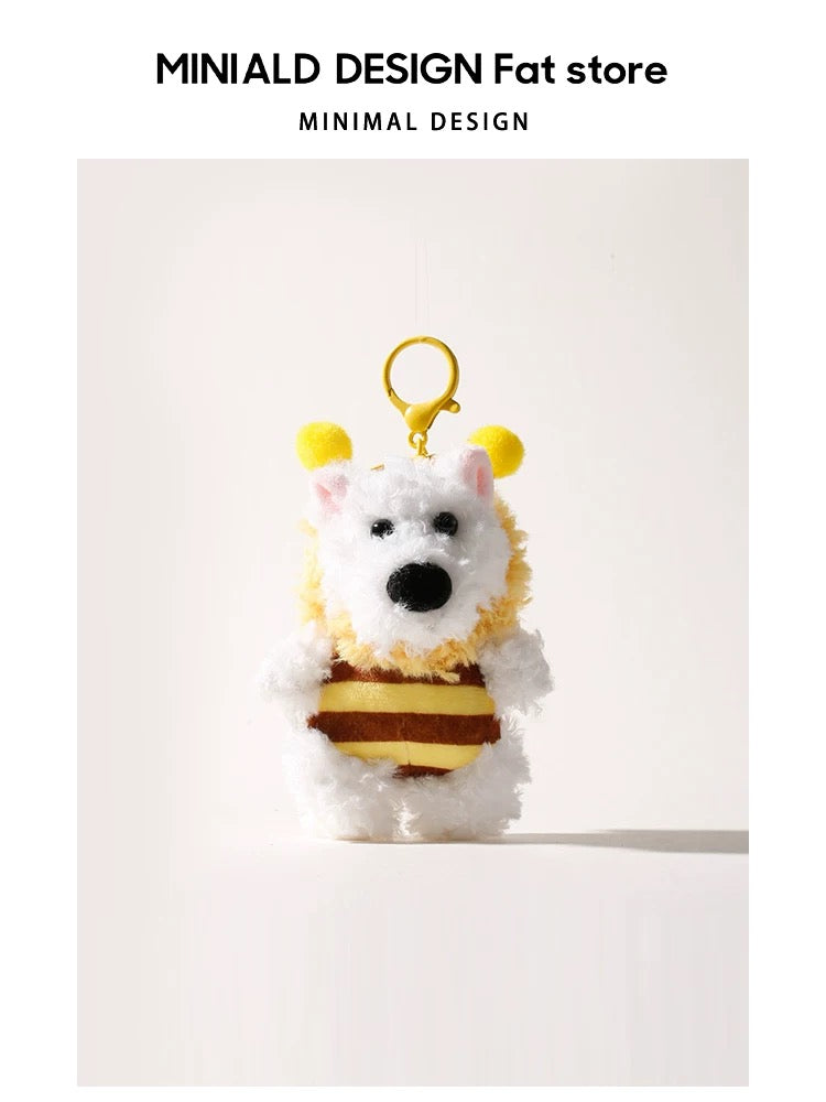 Bee Dog – Cute Pup Bag Charm [pre order]