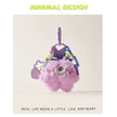 Cute monster plush bag charm [pre order]