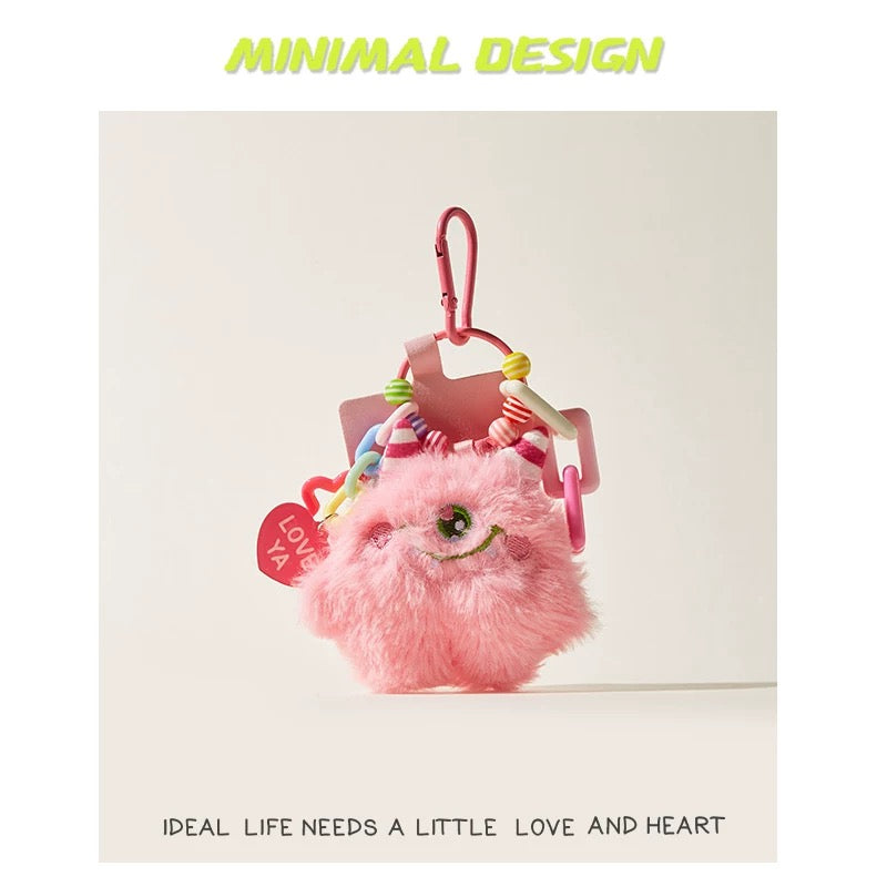 Cute monster plush bag charm [pre order]