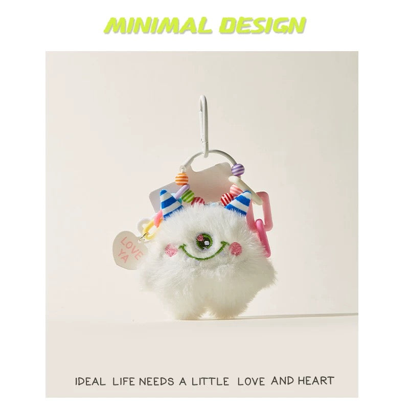 Cute monster plush bag charm [pre order]