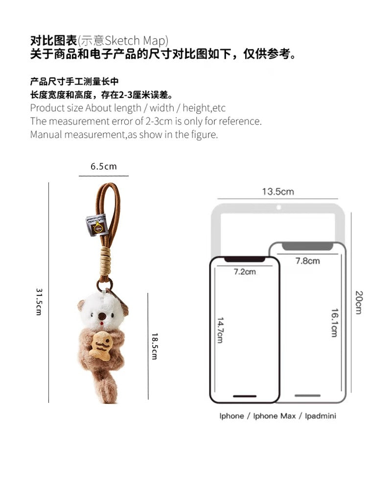 Cute otter bag charm [pre order]