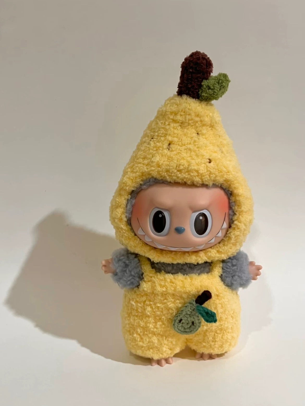 [pre order] handmade labubu pear themed outfit