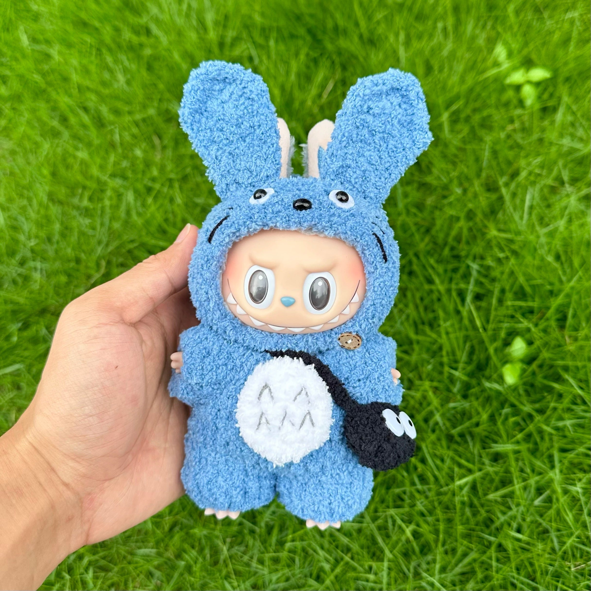 Handmade Labubu Outfit – Totoro Edition [pre oder]
