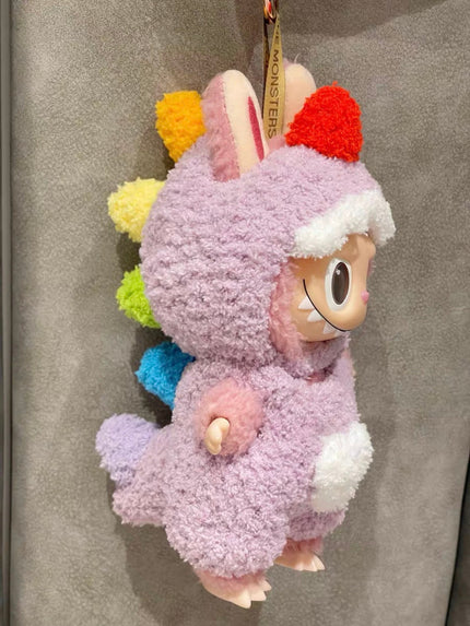 [pre order] handmade labubu dinosaur themed outfit