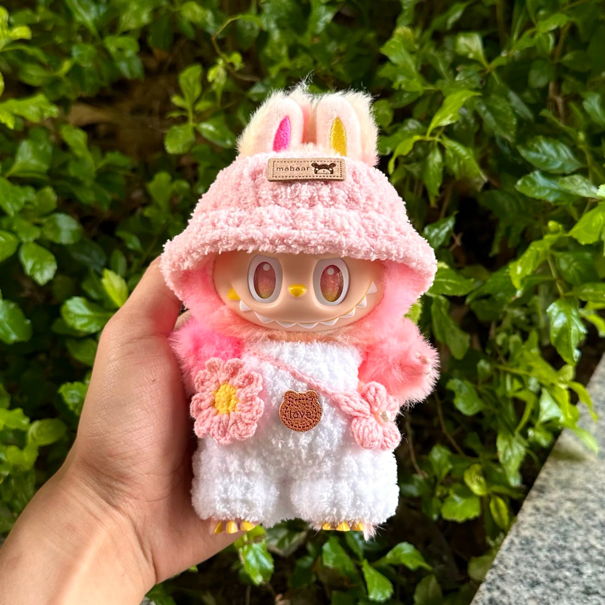 [pre order] handmade labubu outfit