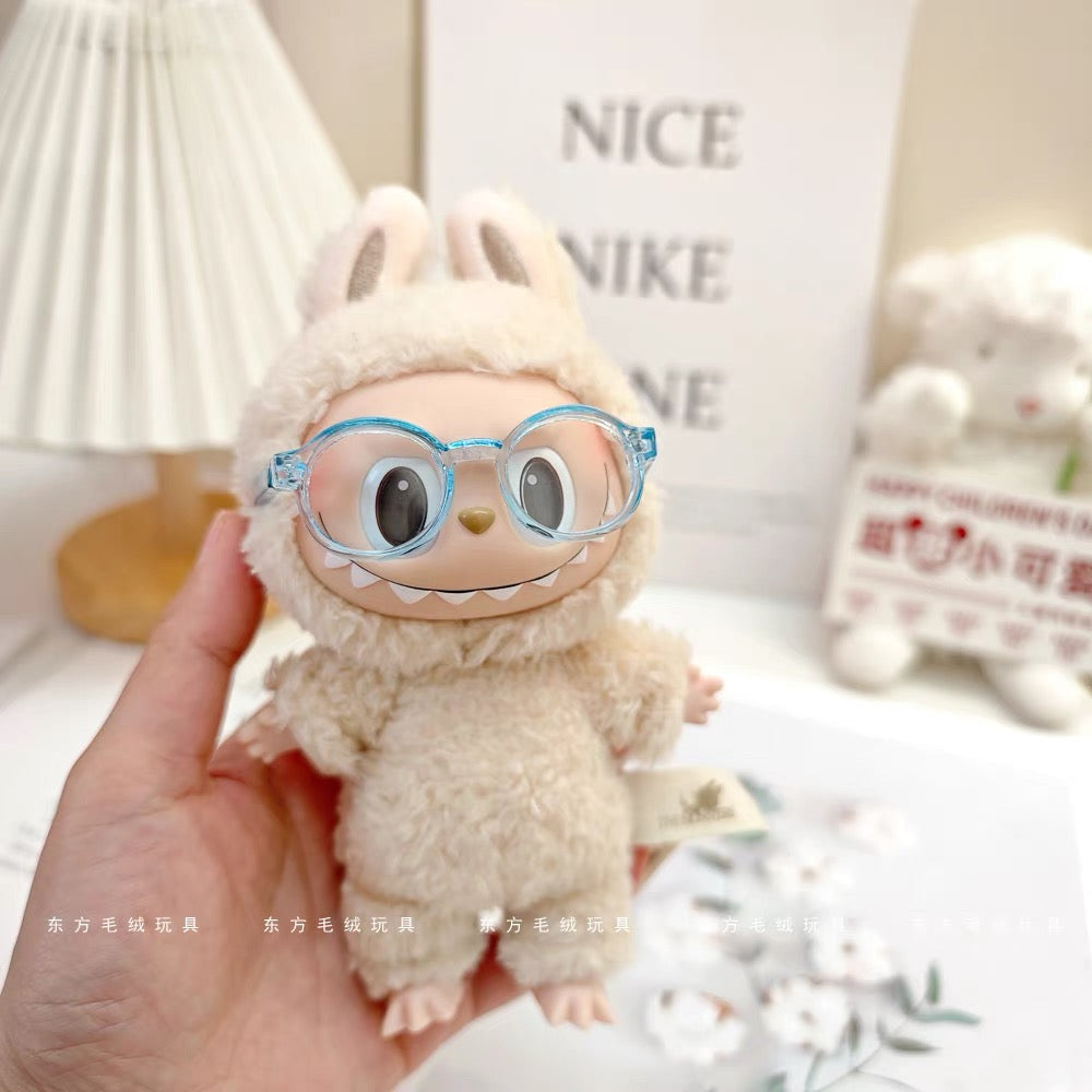 Handmade Labubu outfits- cute glasses