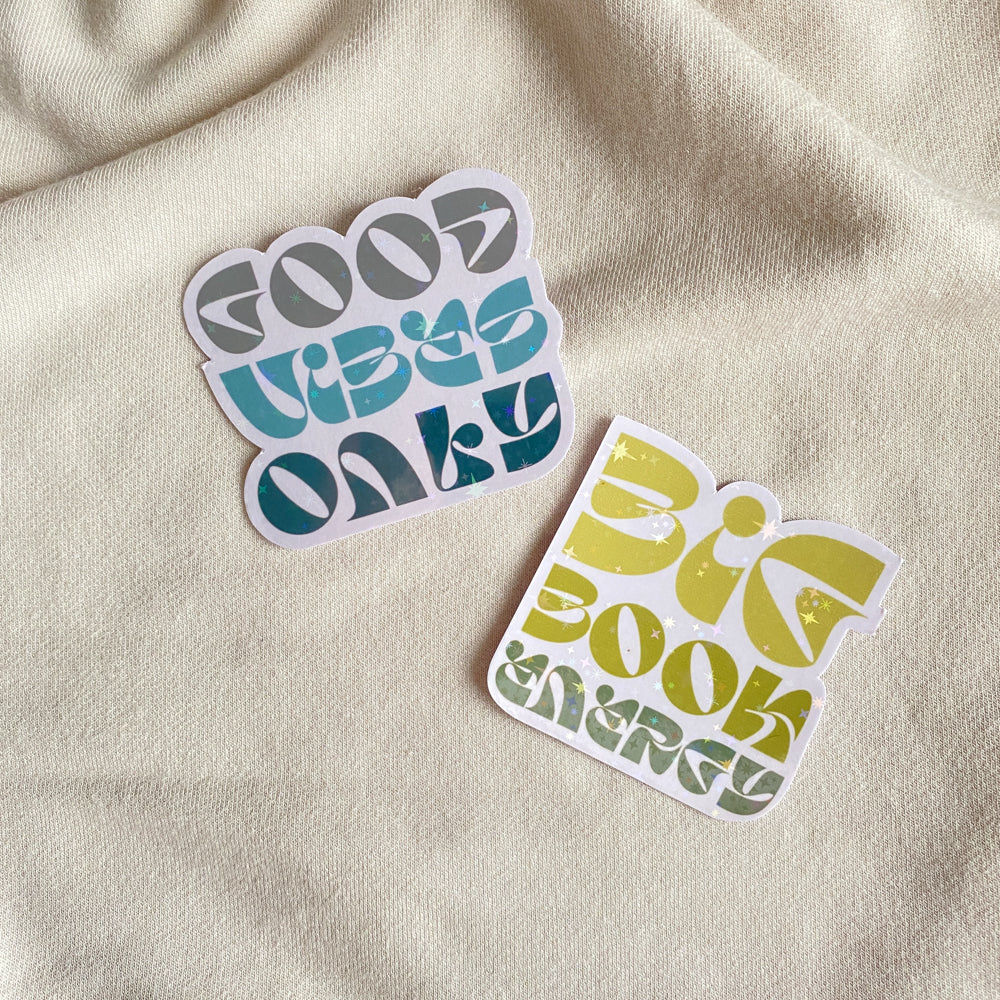 Big Book Energy Sticker