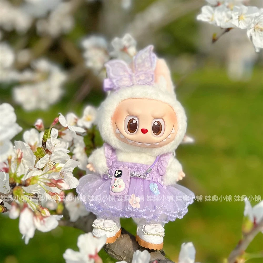 Labubu outfit- Purple Butterfly dress [Pre Order]