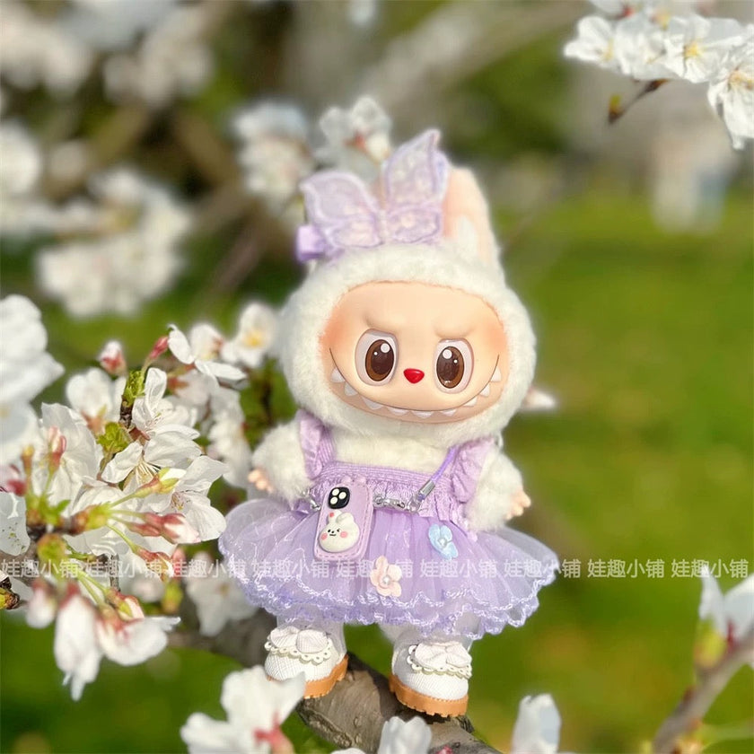 Labubu outfit- Purple Butterfly dress [Pre Order]