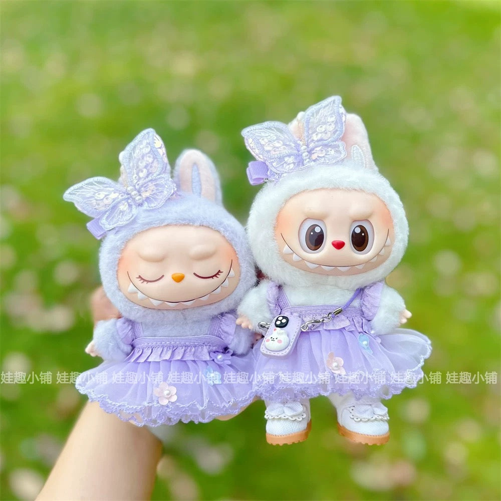 Labubu outfit- Purple Butterfly dress [Pre Order]