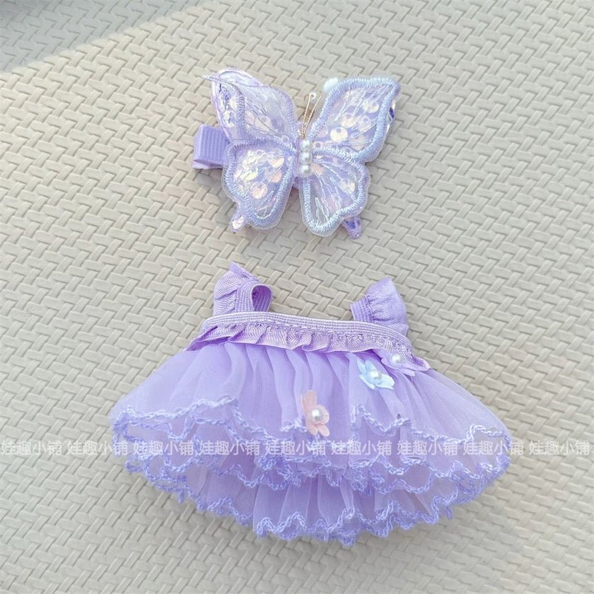 Labubu outfit- Purple Butterfly dress [Pre Order]