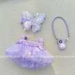 Labubu outfit- Purple Butterfly dress [Pre Order]