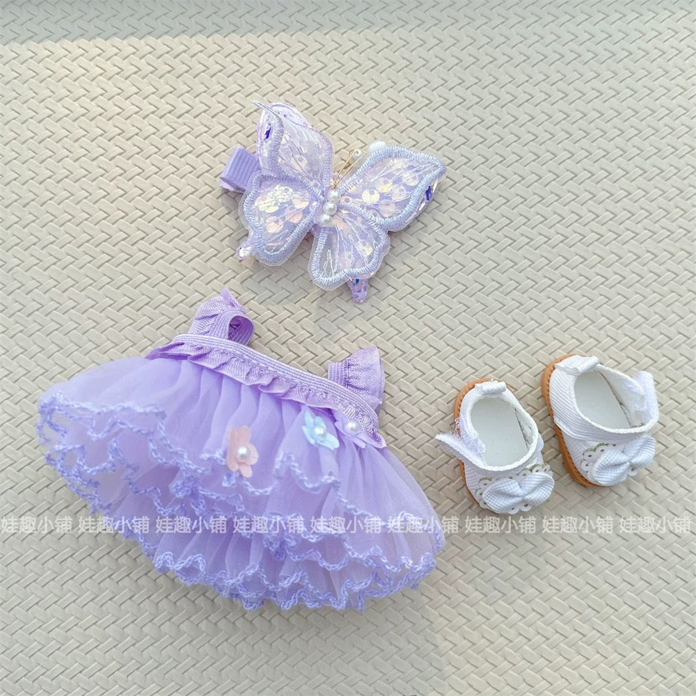 Labubu outfit- Purple Butterfly dress [Pre Order]