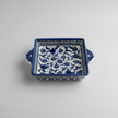 Handcrafted Ceramic Square Plate with Handle