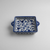 Handcrafted Ceramic Square Plate with Handle