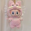 [pre order] Handmade Labubu Outfit- pink Garfield edition