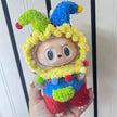 [pre order] Handmade Labubu Outfit- clown suit edition