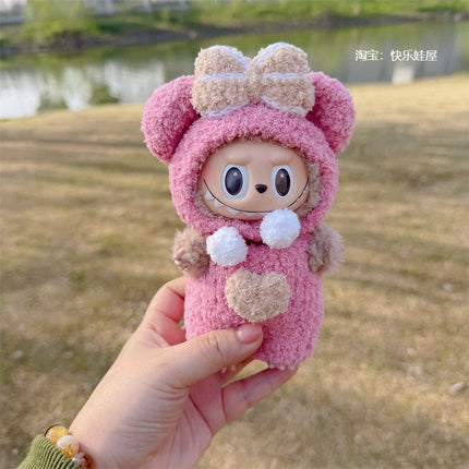 [pre order] Handmade Labubu Outfit- Shirley rose edition