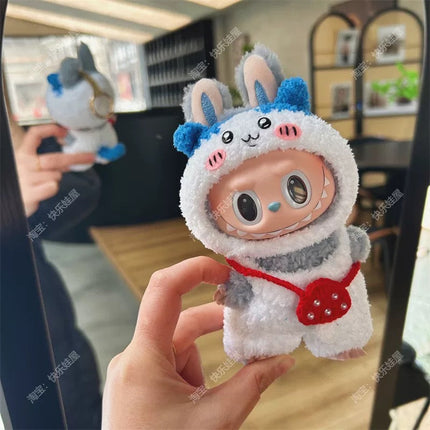 [pre order] Handmade Labubu Outfit- cute meow edition