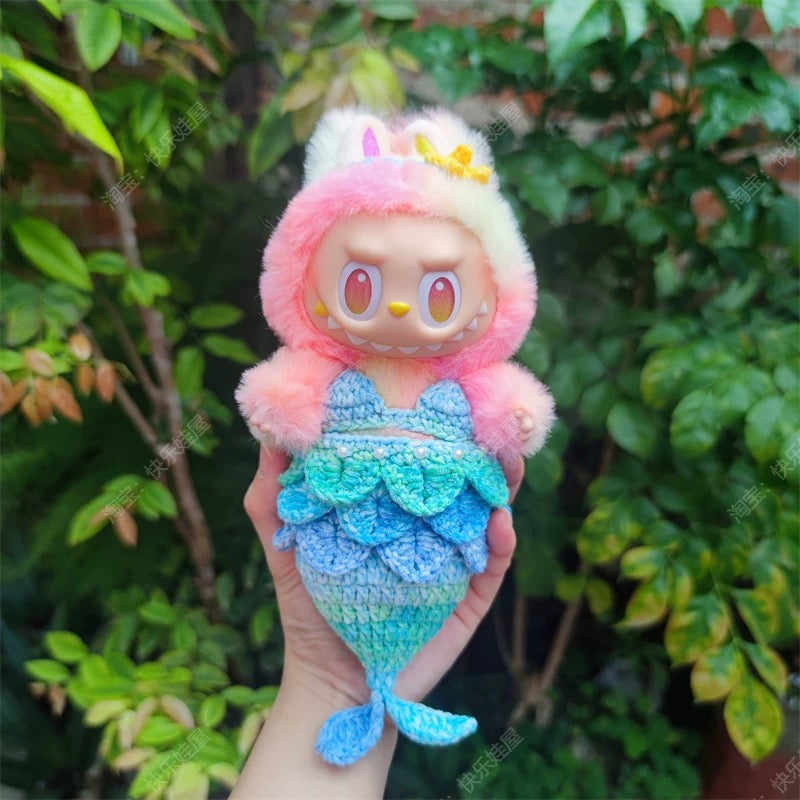 [pre order] Handmade Labubu Outfit- little mermaid edition