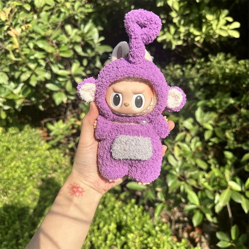 Handmade Labubu Outfit – Teletubbies  Edition [pre oder]