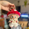 [pre order] Handmade Labubu Outfit- mushroom edition
