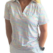 Clearance Assorted Women's Classic V- neck, sleeved Polos, loose fit.