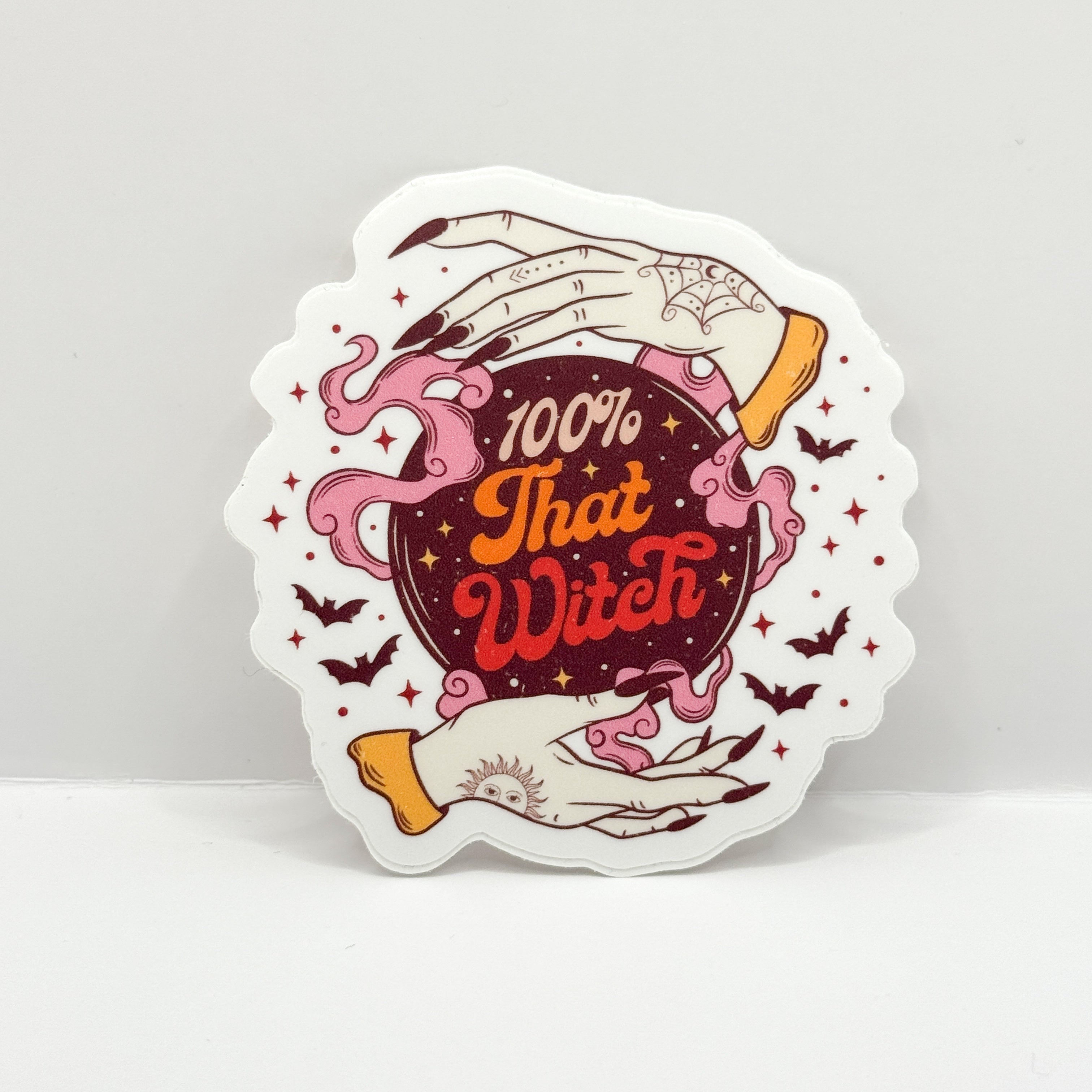 100% That Witch Vinyl Die Cut | Matte