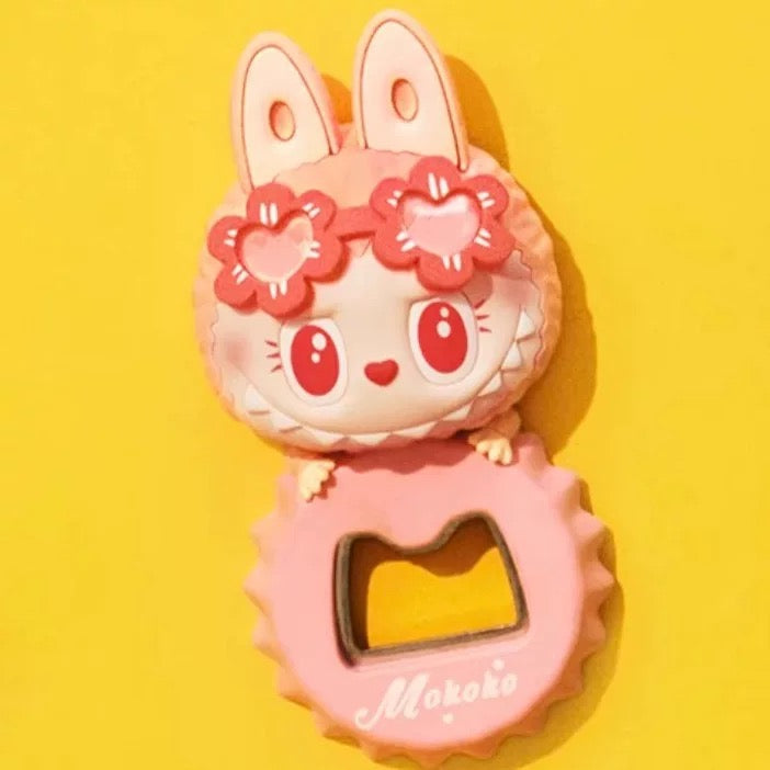 [pre order] labubu Popland exclusive jump into summer bottle opener fridge magnet