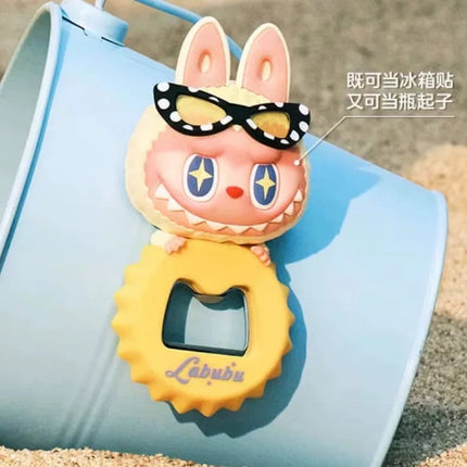 [pre order] labubu Popland exclusive jump into summer bottle opener fridge magnet