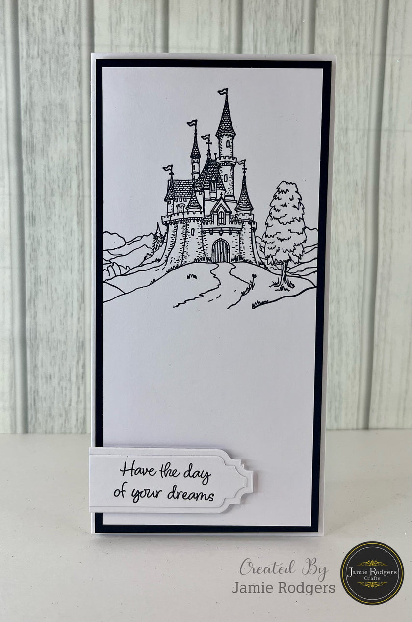 Jamie Rodgers Crafts Fairytale Castle A6 Clear Stamp Set