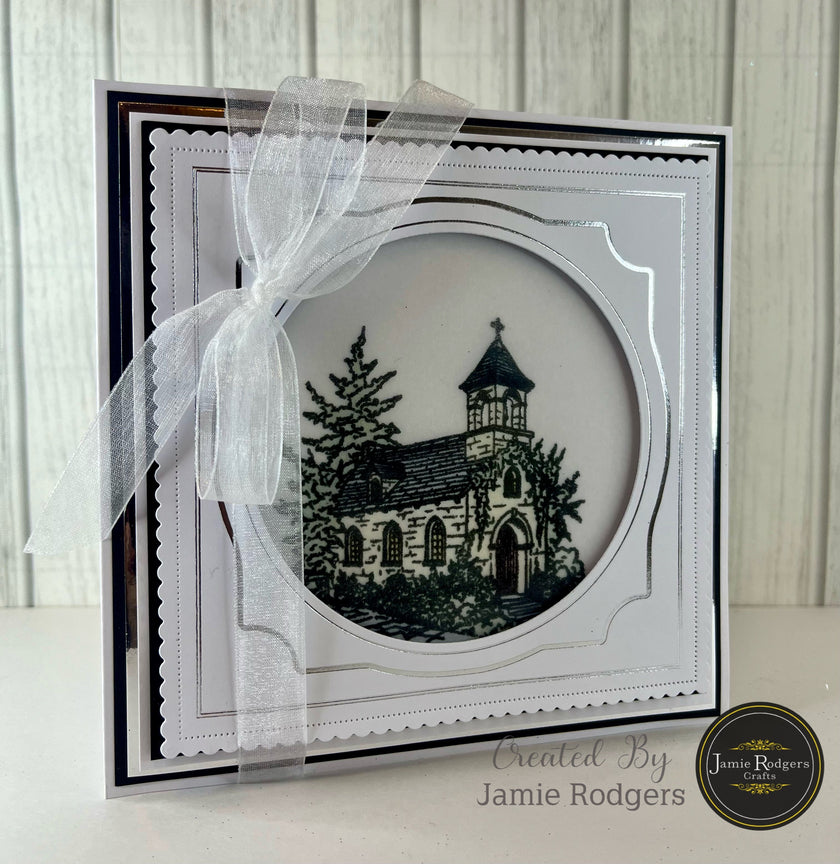 Jamie Rodgers Crafts Church A6 Clear Stamp Set