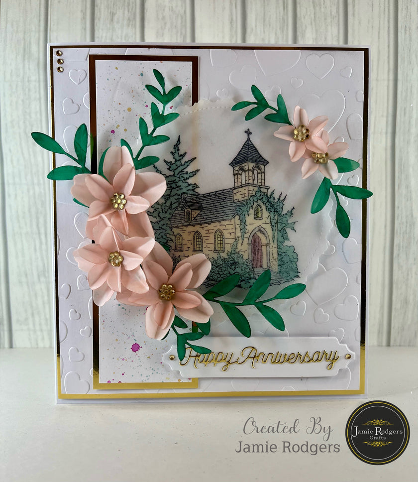 Jamie Rodgers Crafts Church A6 Clear Stamp Set