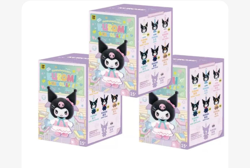 [pre order] Kuromi School Life Vinyl Plush Pendant series